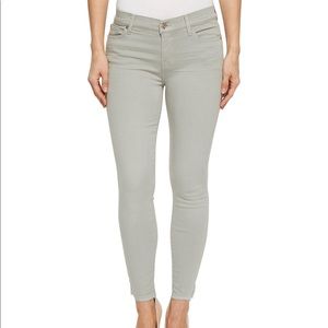 7 For All Mankind Ankle Skinny With Released Hem in Agave | Size 28